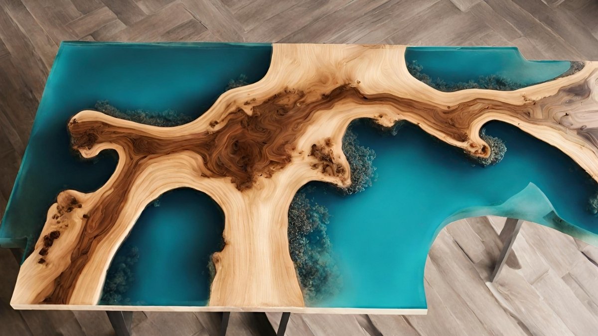 Qual resina epóxi usar em mesas com tampinhas de garrafa