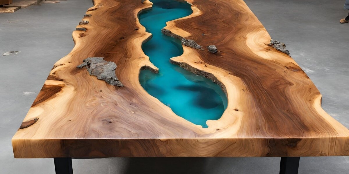 Qual é a resina epoxi recomendada para mesa de madeira