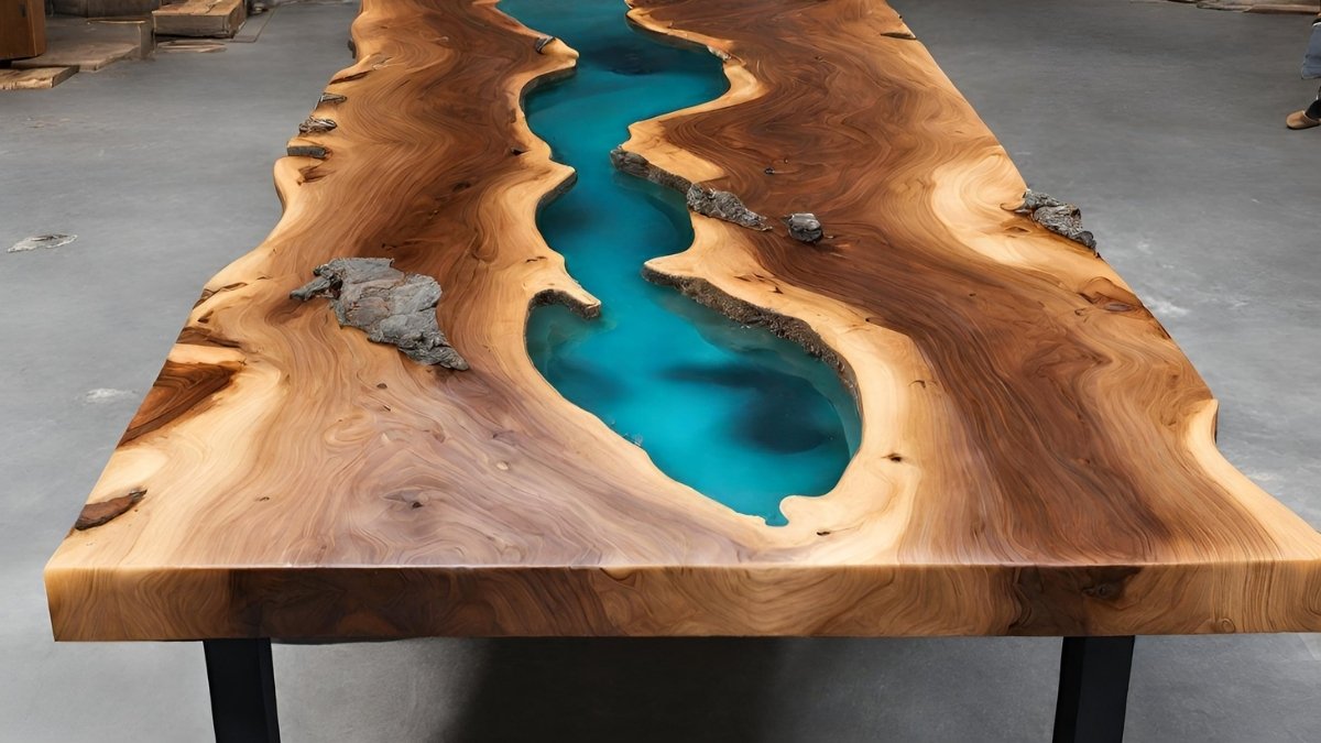 Qual é a resina epoxi recomendada para mesa de madeira