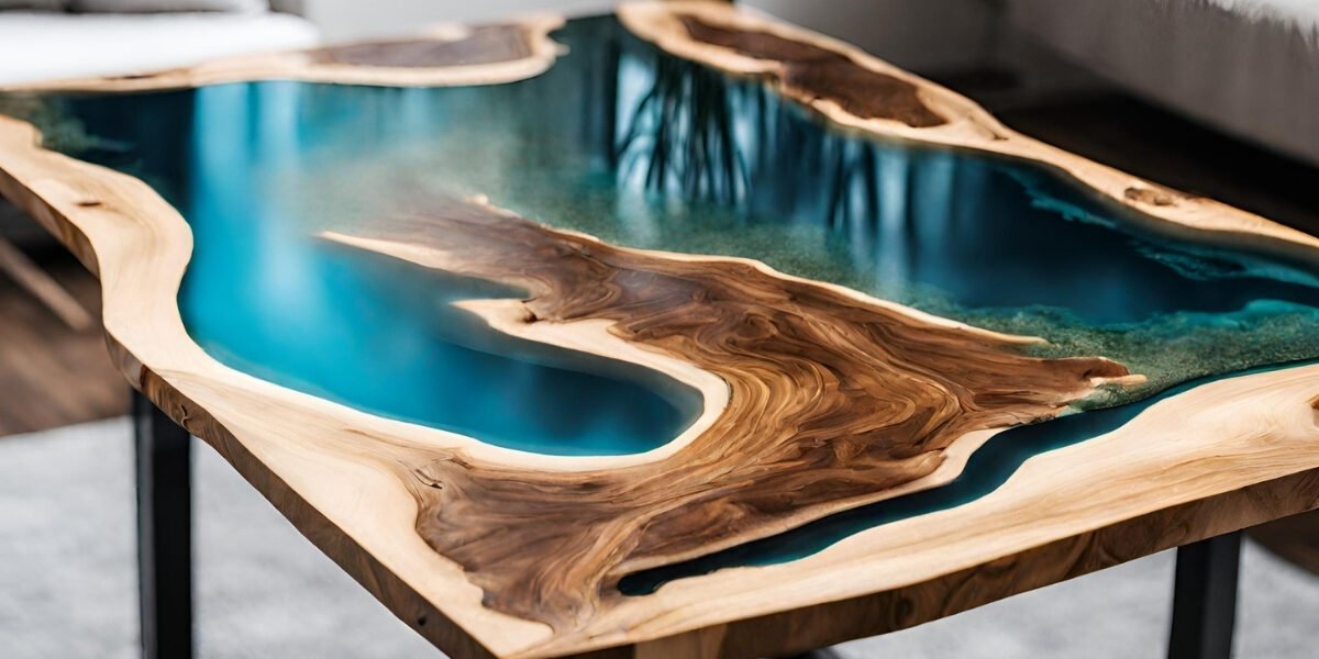 Quanto de resina epoxi devo usar em mesa