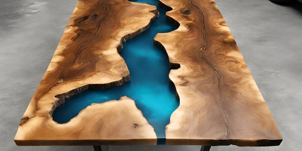 Quantidade de resina para uma mesa