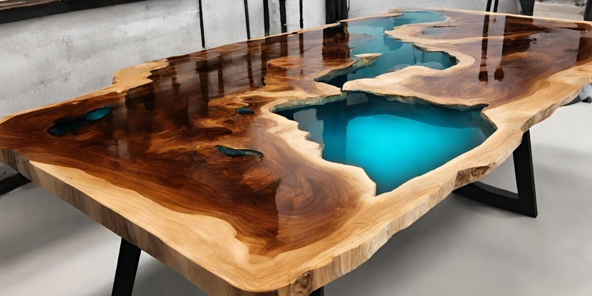 Qual tipo de resina se usa para fazer mesa