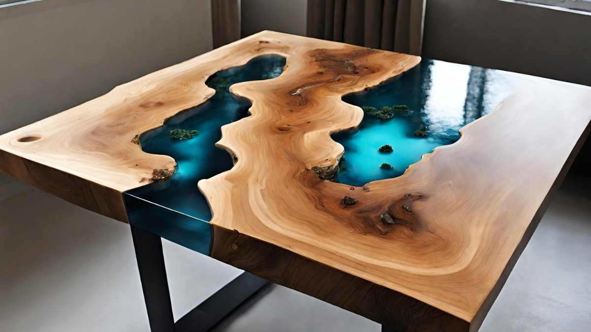 Quanto de resina gasta para fazer uma mesa