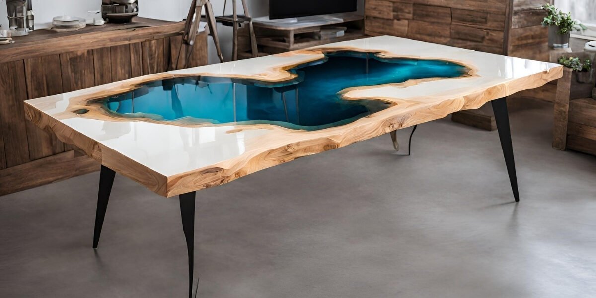 Qual é a diluição da resina para mesa de madeira