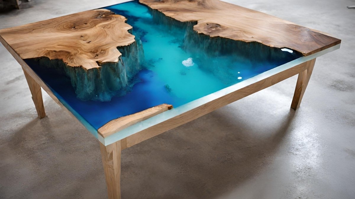 Quanto de resina gasta para fazer uma mesa