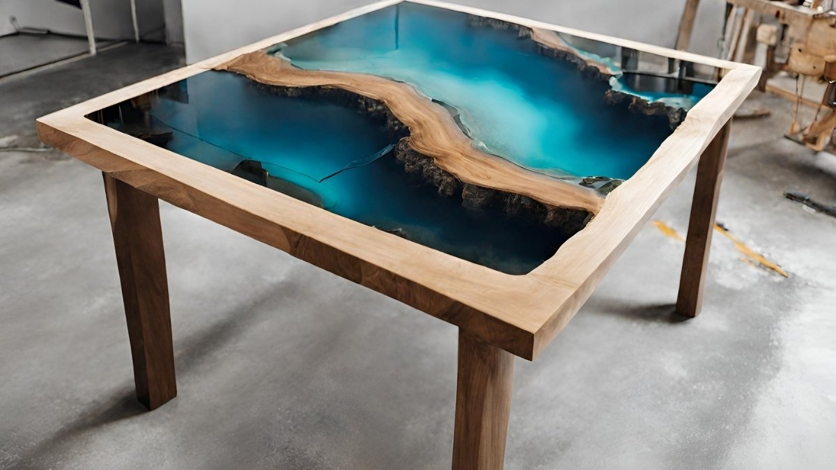 Qual é a diluição da resina para mesa de madeira