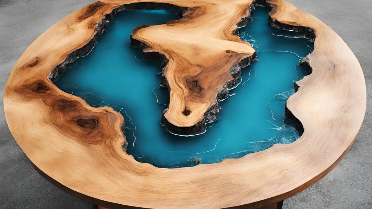 Curso de resina epoxi em madeira