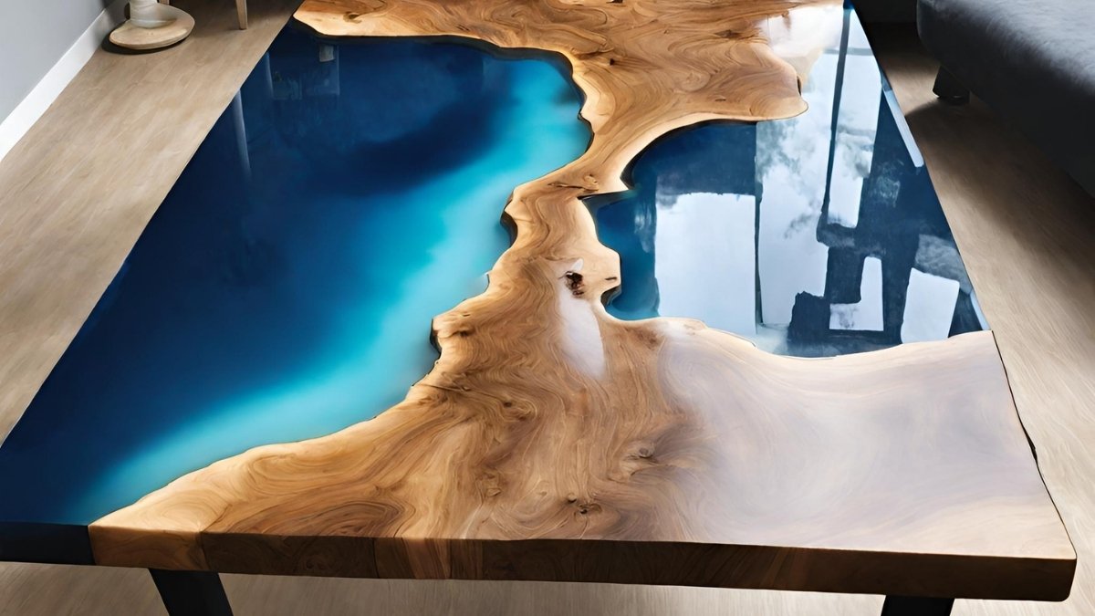 Qual é a resina epoxi recomendada para mesa de madeira