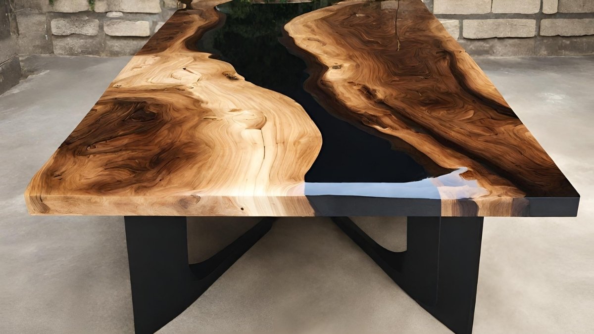 Resina acrilica ou epoxi para mesas de madeira