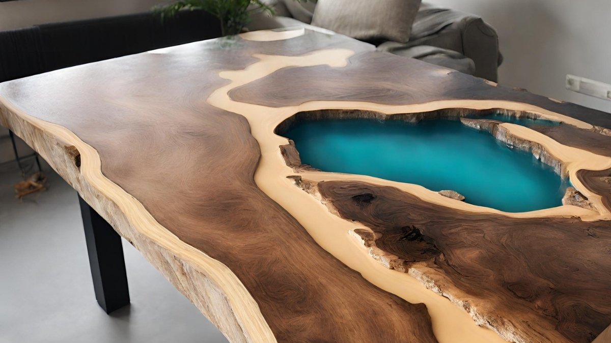 Quanto gasto de resina epoxi para fazer uma mesa