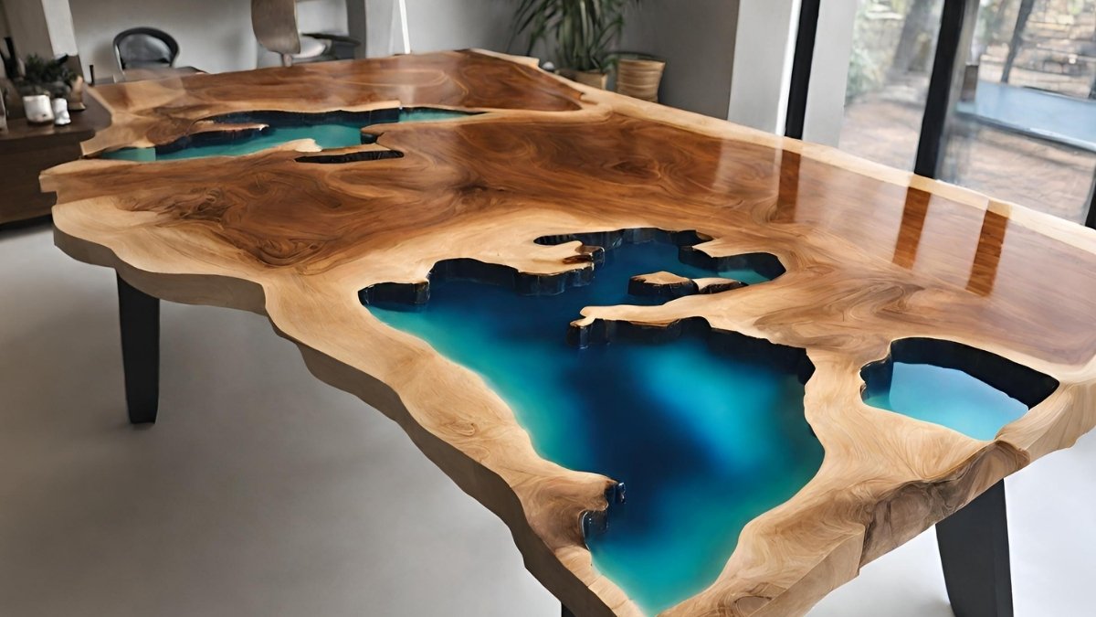 Quantos kg precisa de resina epox para uma mesa