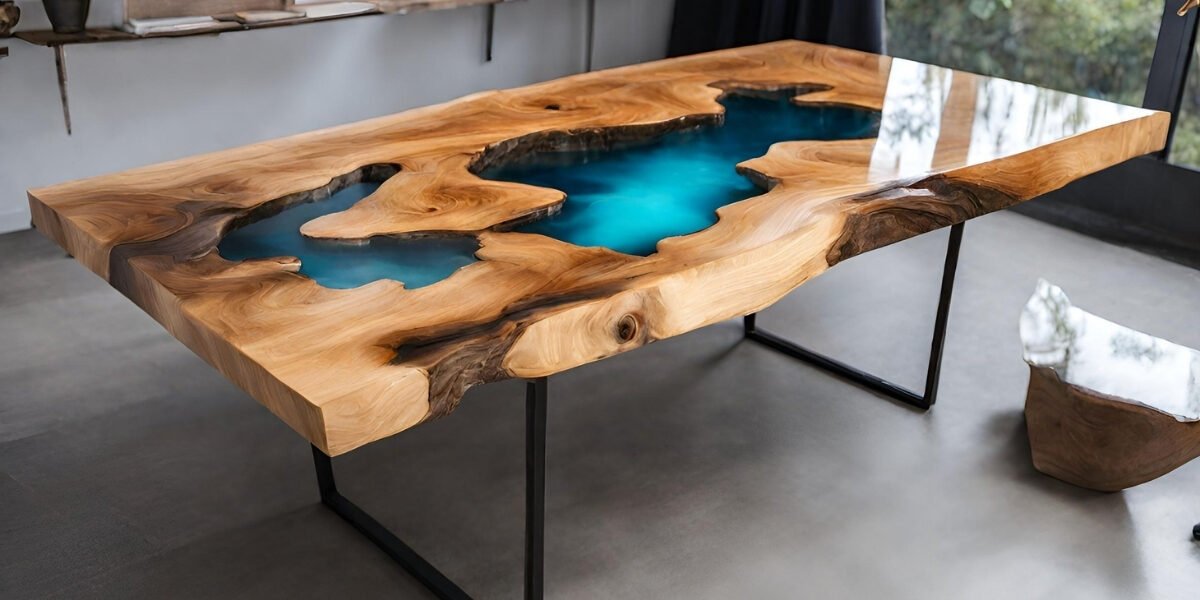 Receita para mesa de resina acrilica