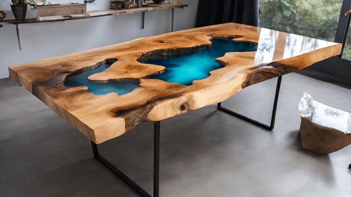 Receita para mesa de resina acrilica