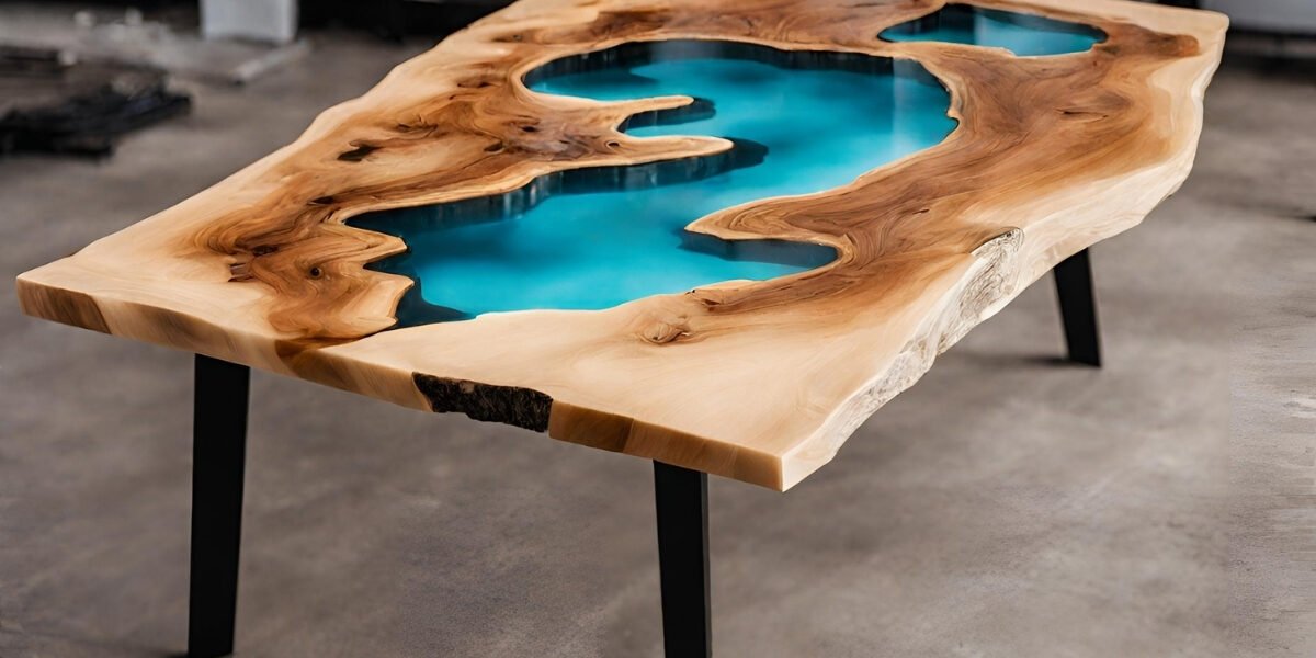 Que tipo de resina é usado em mesas de madeira