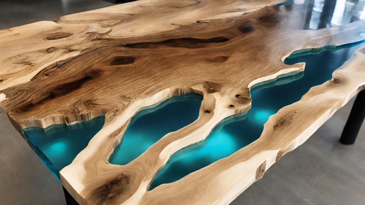 Que tipo de resina usar em mesa de madeira Que tipo de resina usar em mesa de madeira