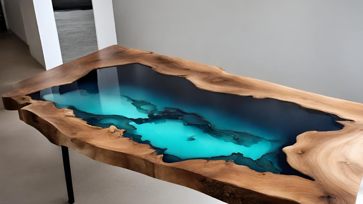 Quanto vou gastar de resina epoxi mesa 2m