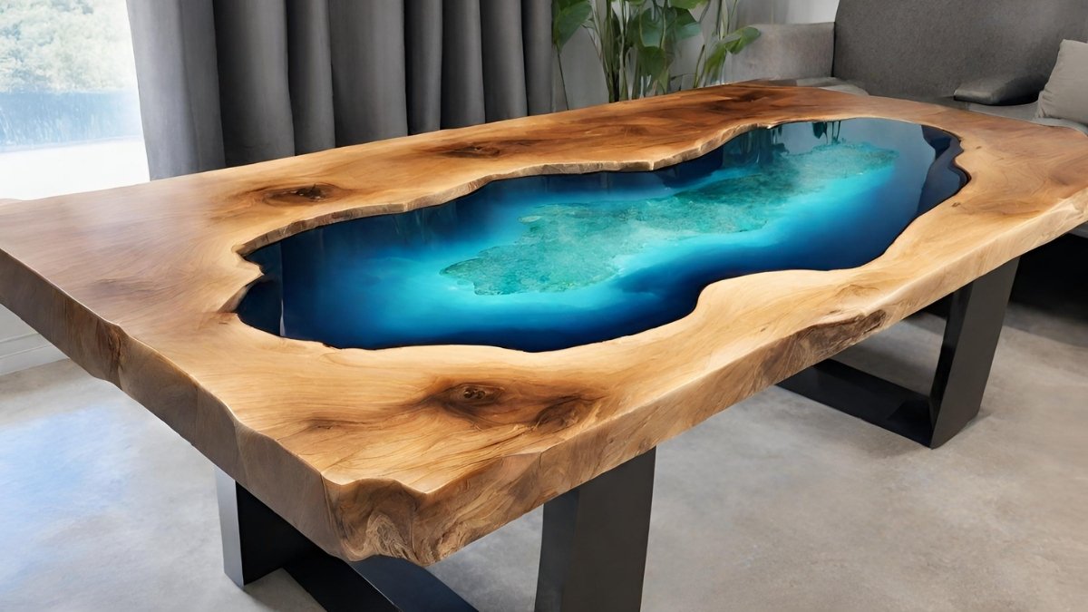 Quanto litos de resina pra fazer uma mesa