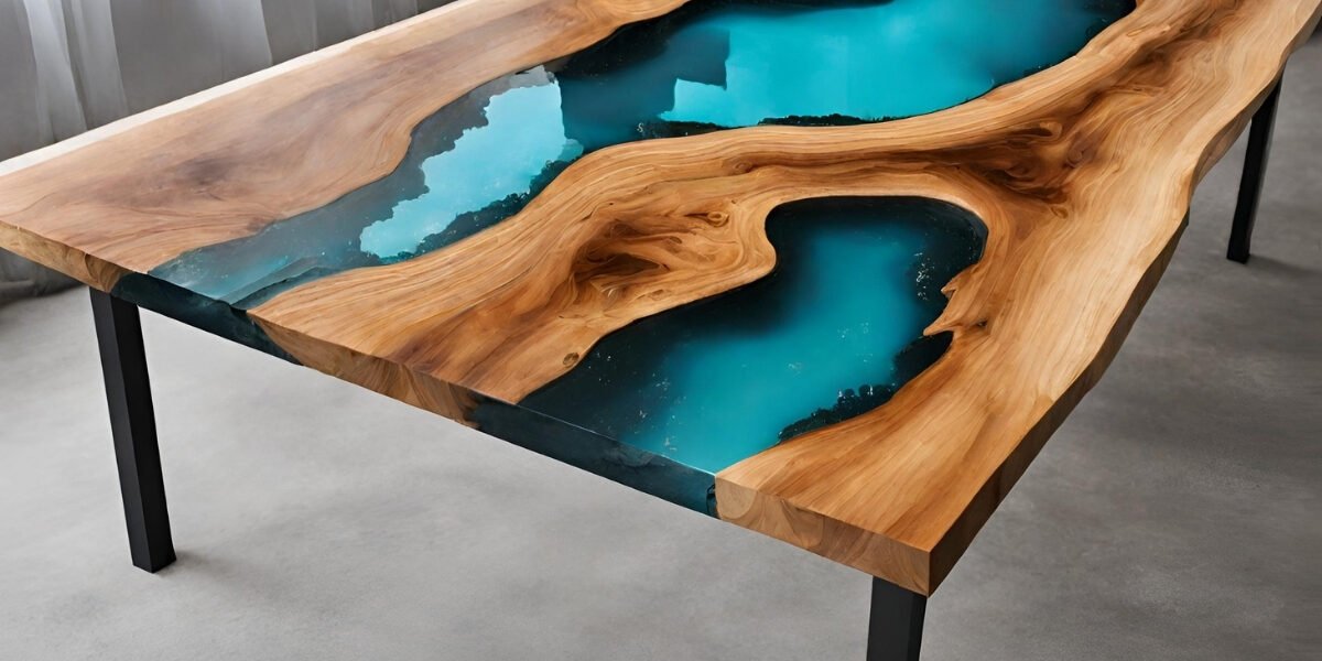 Quanto eu gasto de resina acrilica para uma mesa