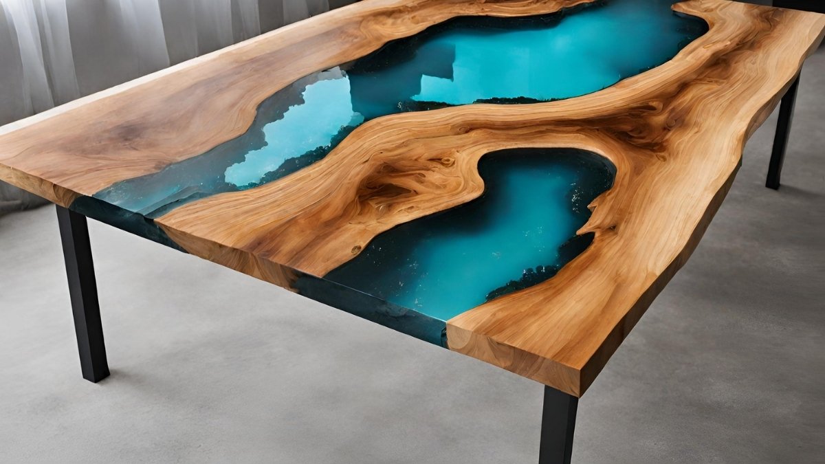 Quanto eu gasto de resina acrilica para uma mesa