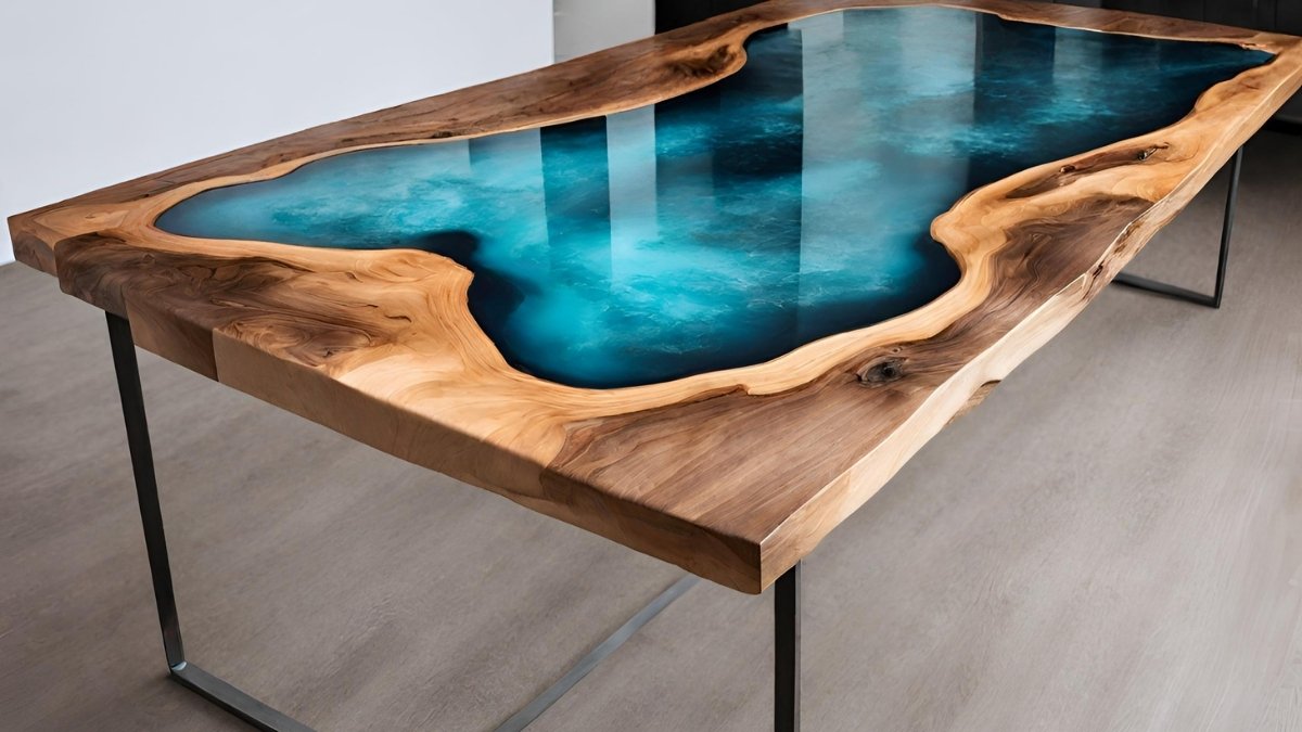 Quanto vai de resina epóxi para fazer uma mesa