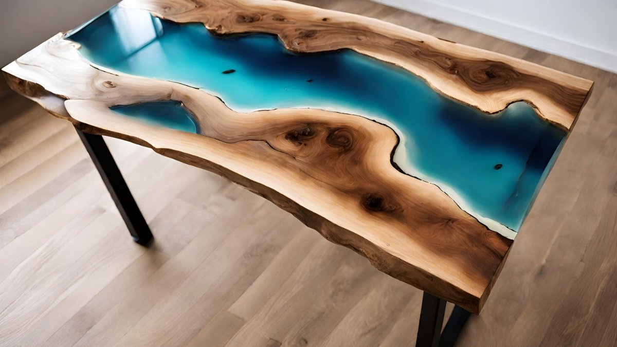 Quanto litos de resina pra fazer uma mesa