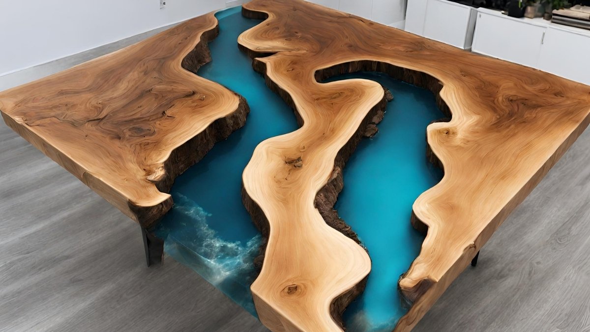 Quanto vou gastar de resina epoxi mesa 2m