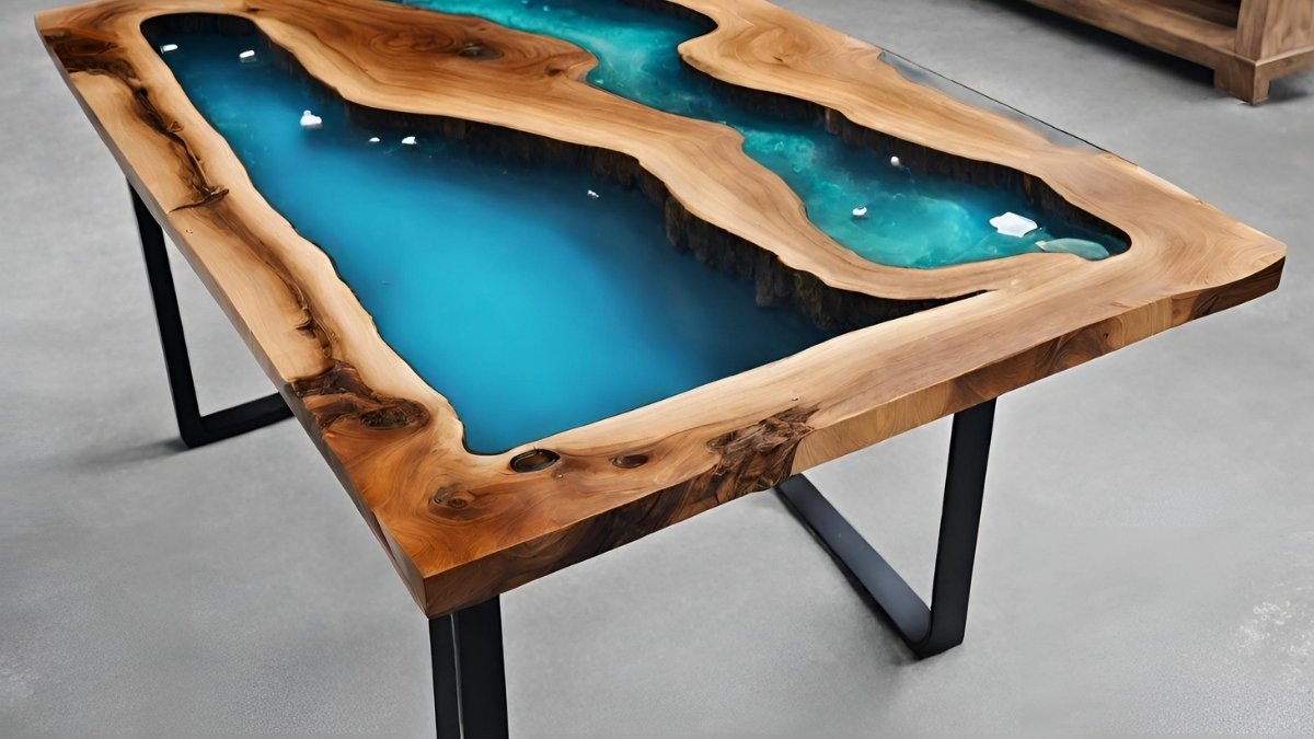 Qual material que faz mesa de resina