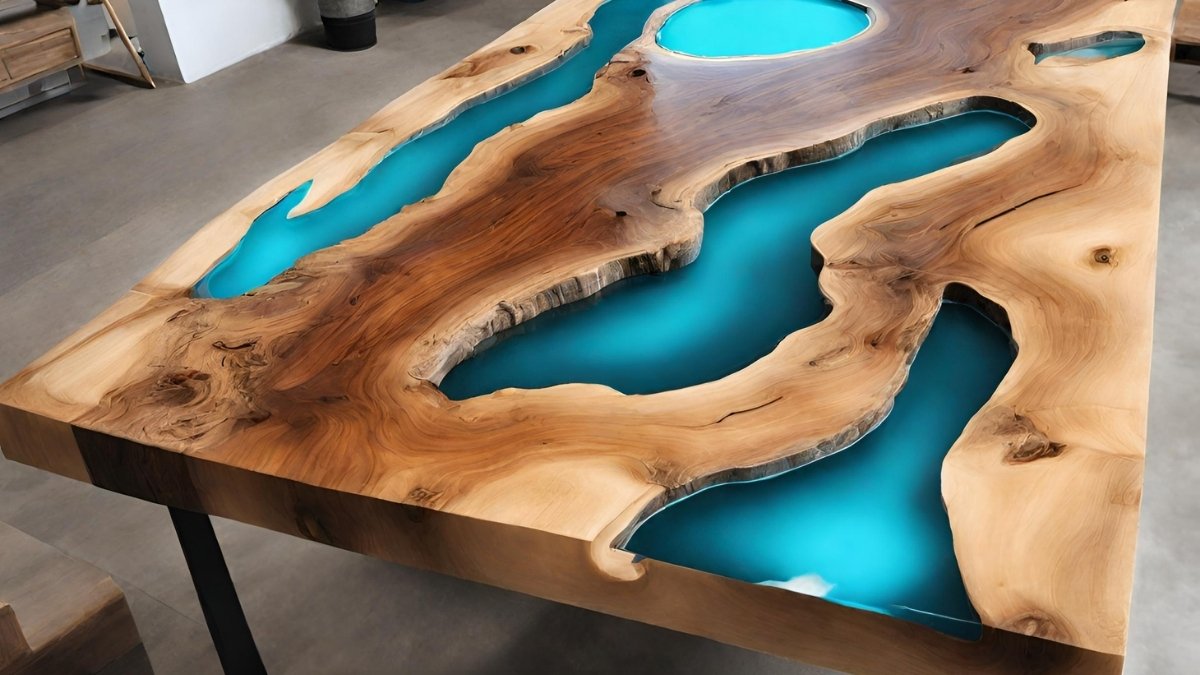 Qual a melhor resina para fazer uma mesa de vidro