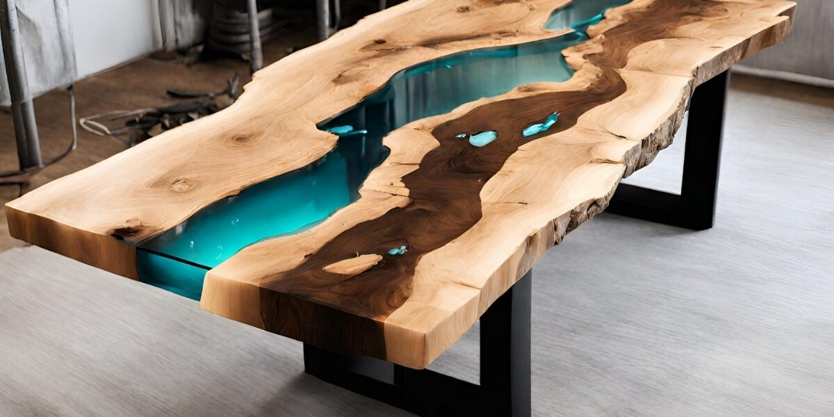 Qual a resina usada nas mesas de madeira