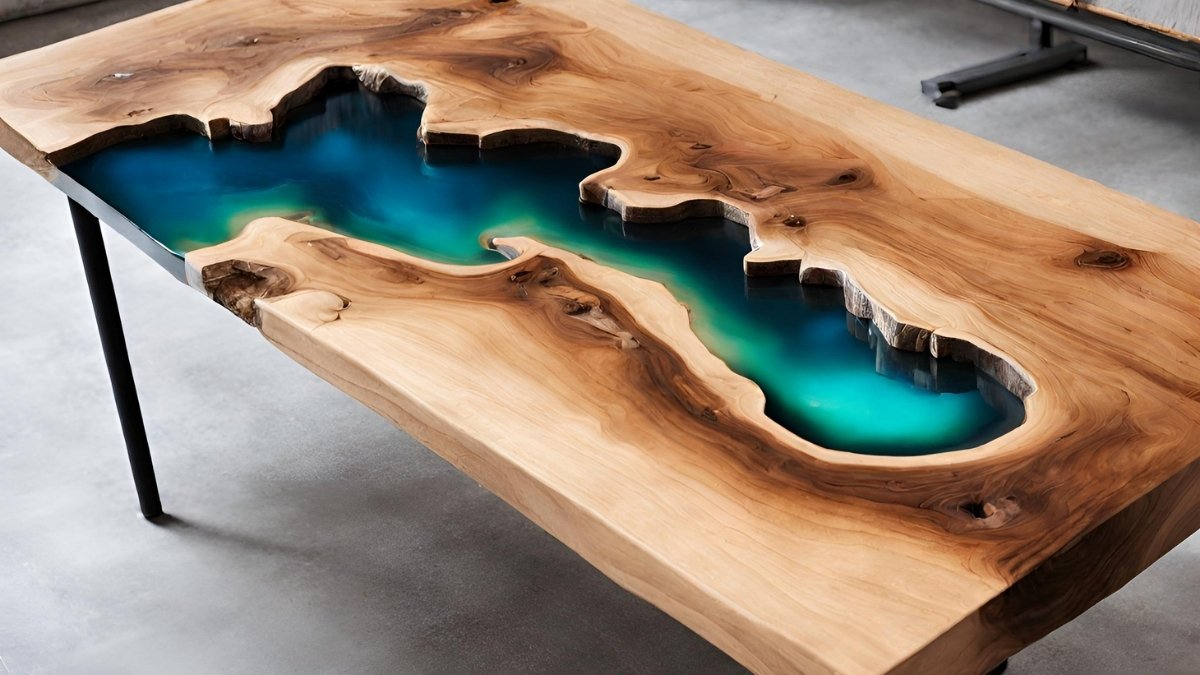 Qual a melhor resina pra fazer uma mesa de vidro