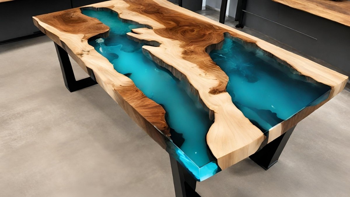 Qual produto e usado para finalizar as mesas de resina