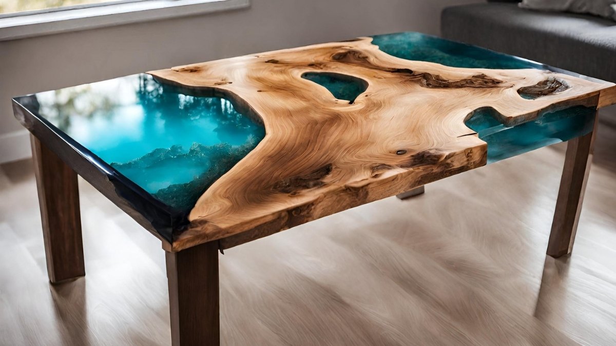 Qual a melhor resina pra fazer uma mesa de vidro