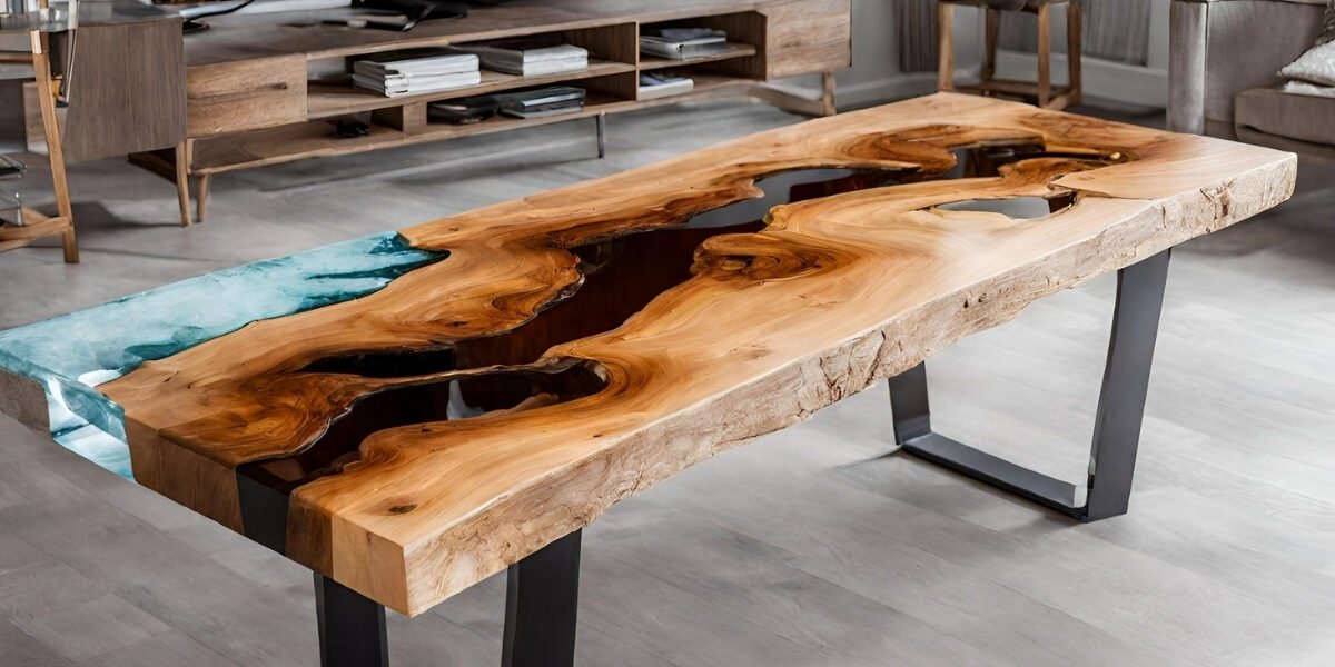 Resina epoxi barato para mesa de madeira