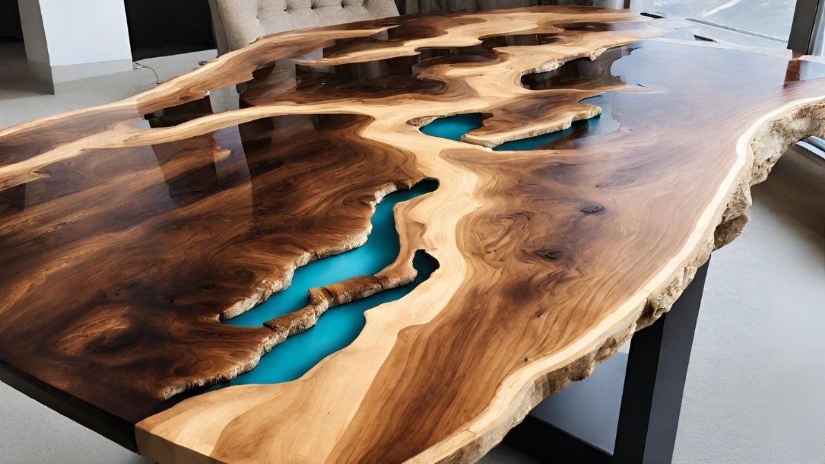 Quais as maquinas para fazer mesa de resina