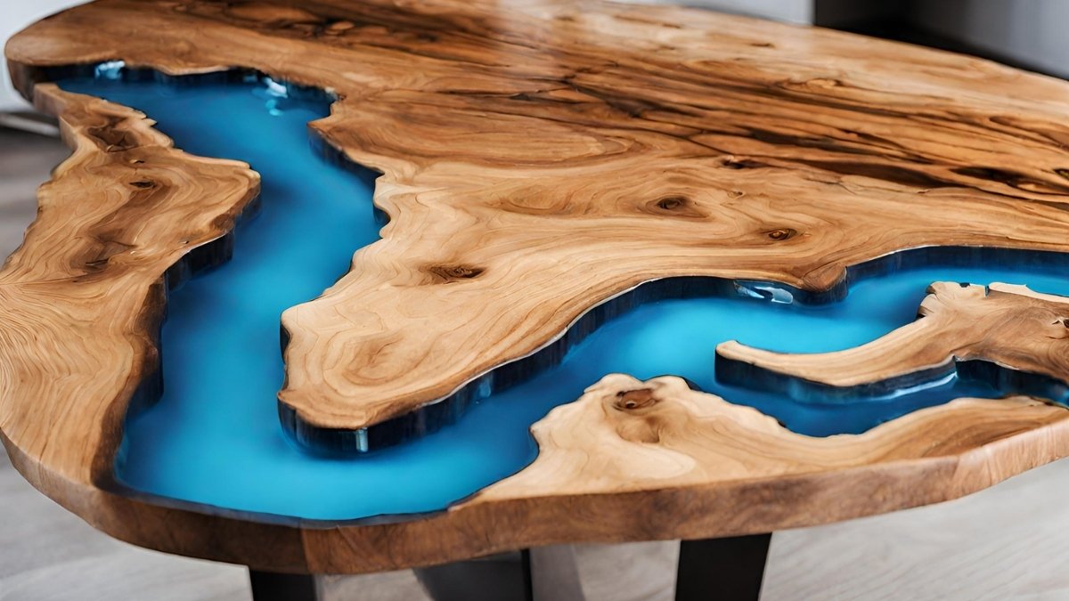 Quais tipos de resinas utilizadas para fazer mesa