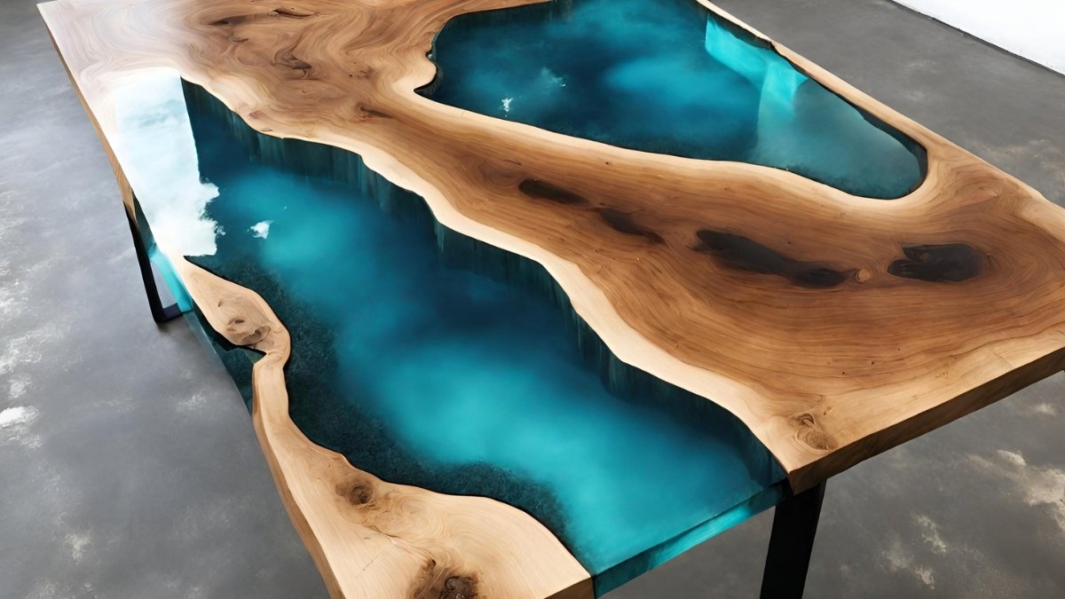 Quais materiais para fazer mesas de resina