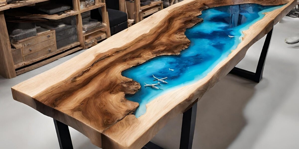 Resina de fibra pode ser usada pra mesas