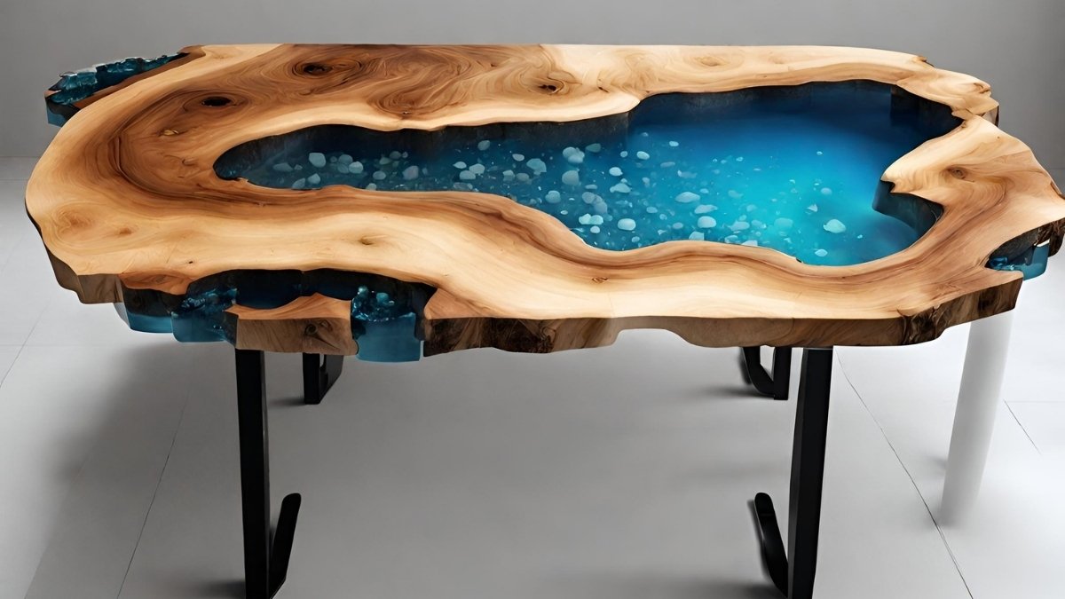 Qual a espessura de uma mesa de resina