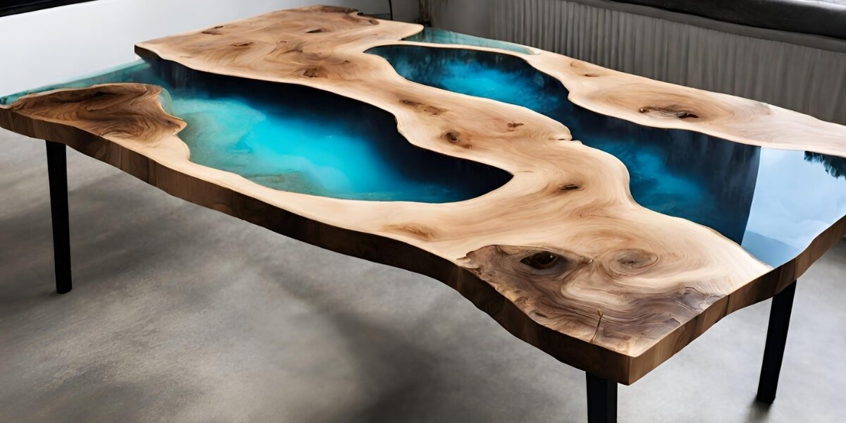 Resina para mesas de madeira