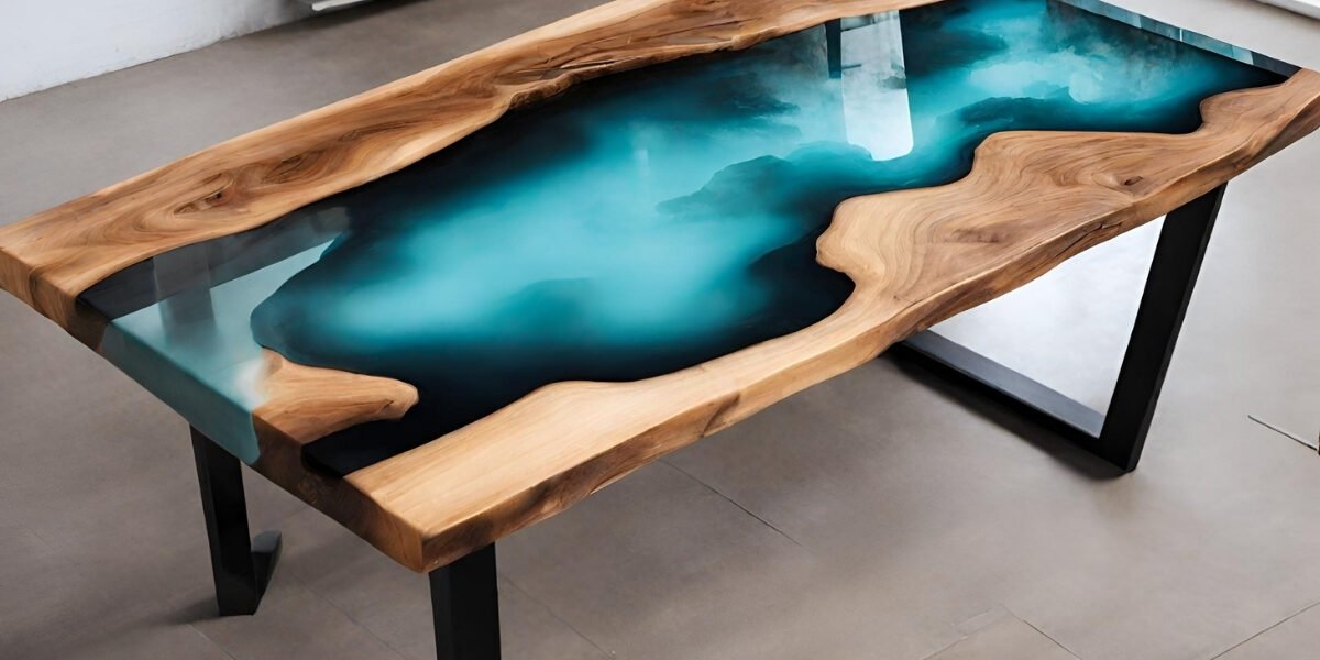 Como aplicar resina epoxi em mesa de madeira