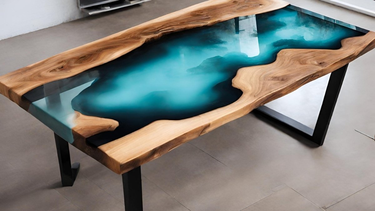 Como aplicar resina epoxi em mesa de madeira