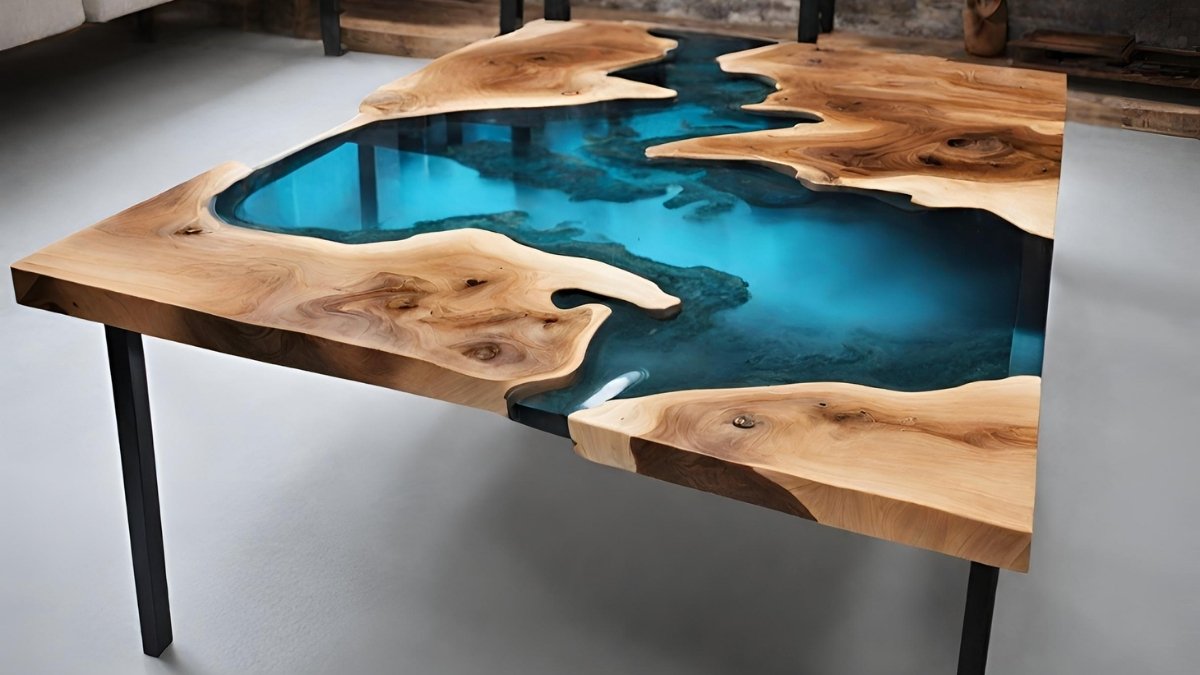 Como fazer tampo de mesa com resina