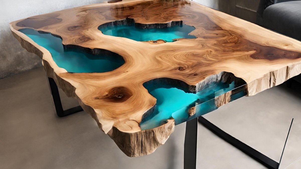 Materiais para mesa de resina epoxi