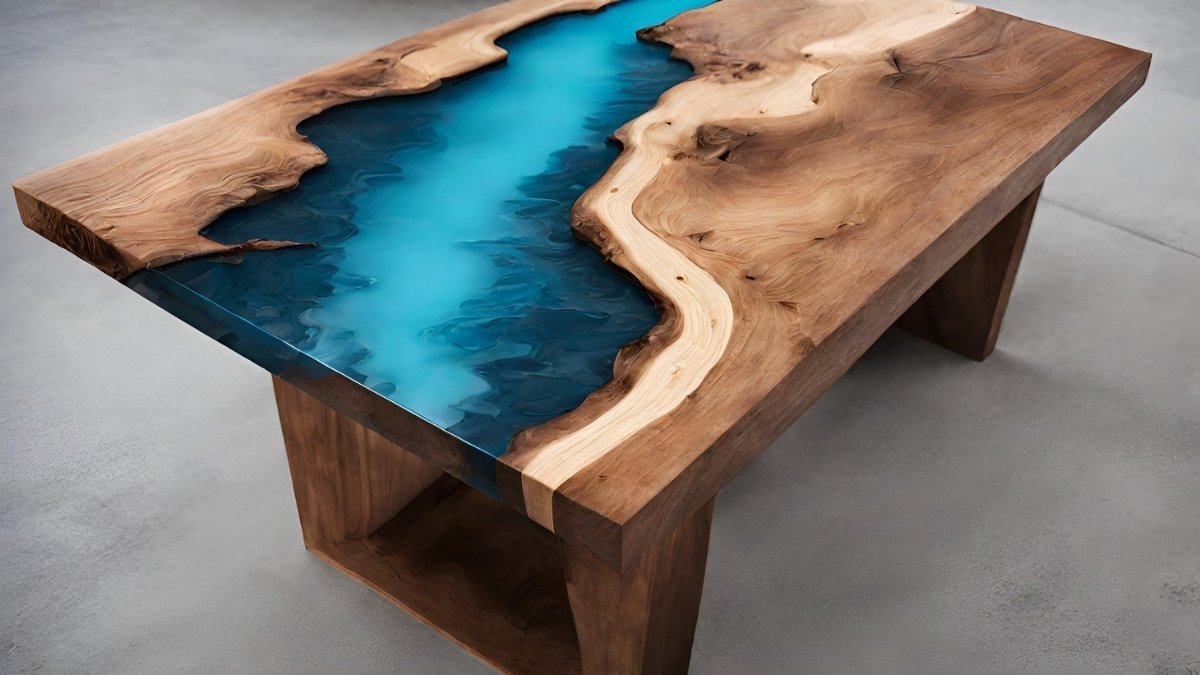 Tampo de mesa em resina