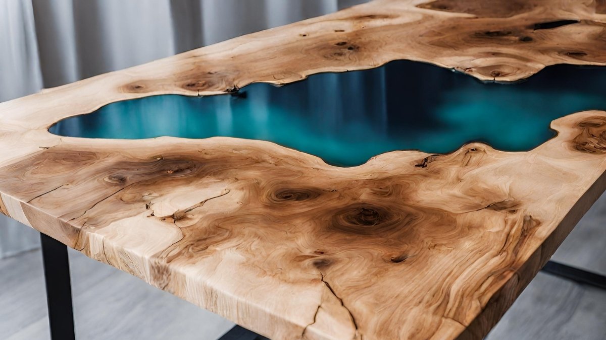 Tampos de mesa em resina