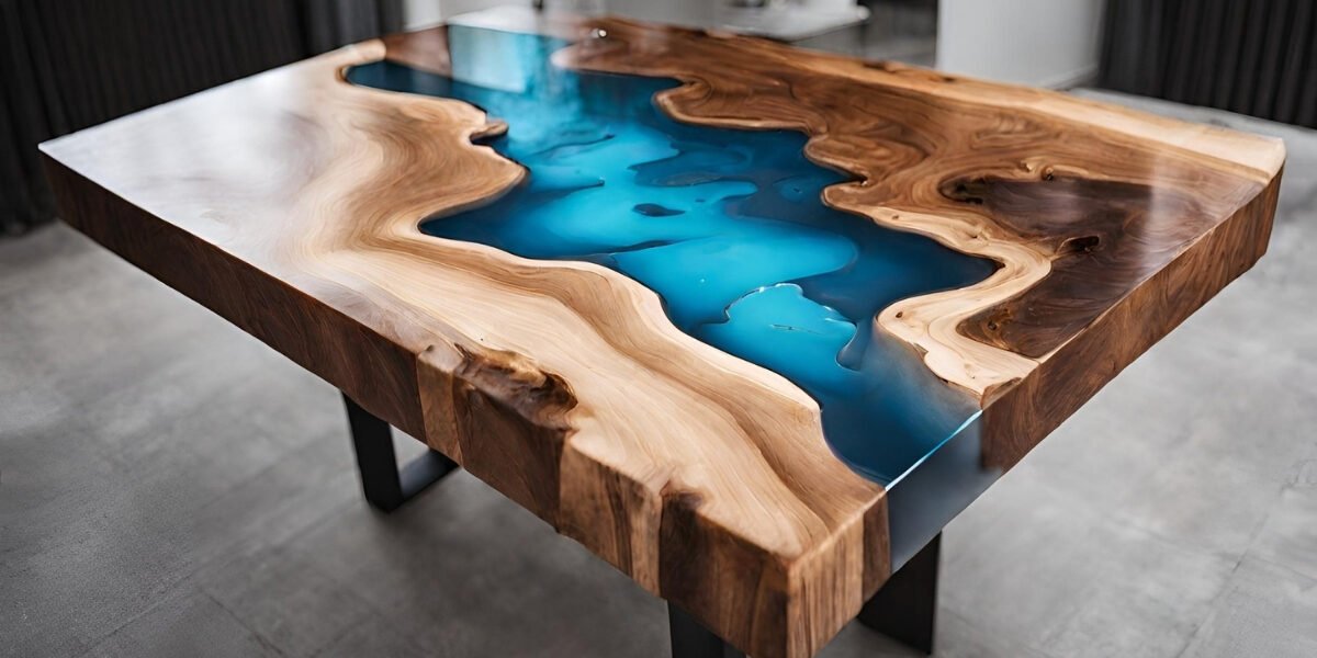 Como colocar resina em mesa de madeira