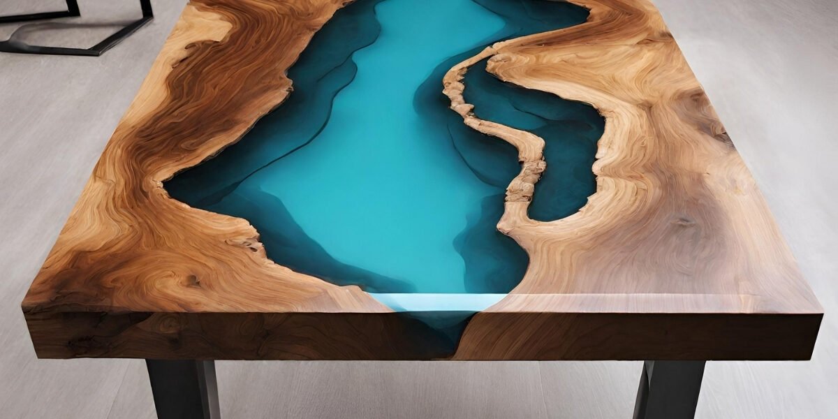 Como fazer tampo de mesa com resina