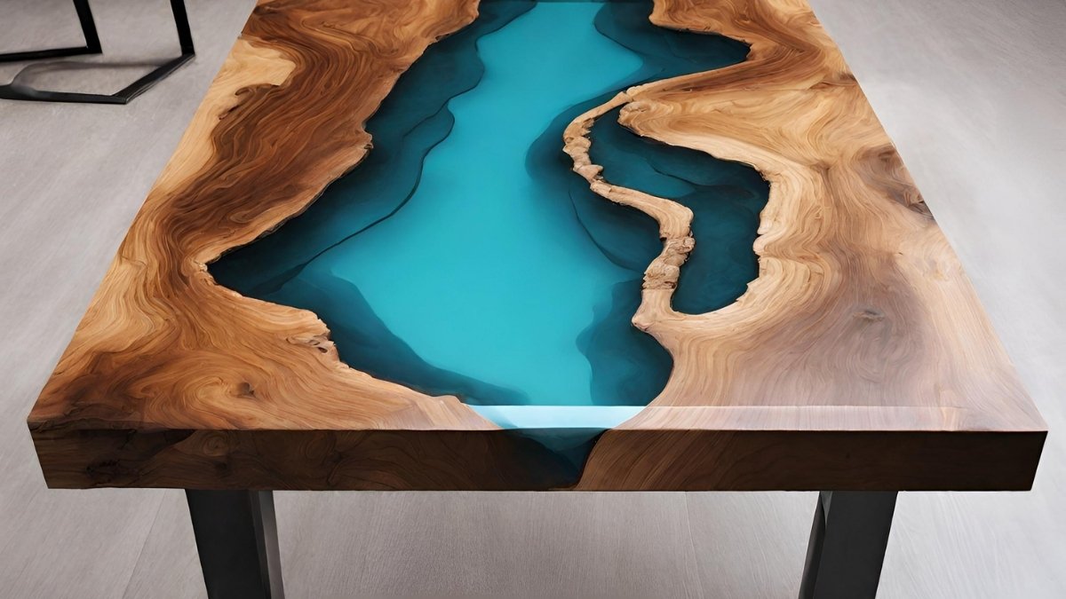 Como fazer tampo de mesa com resina