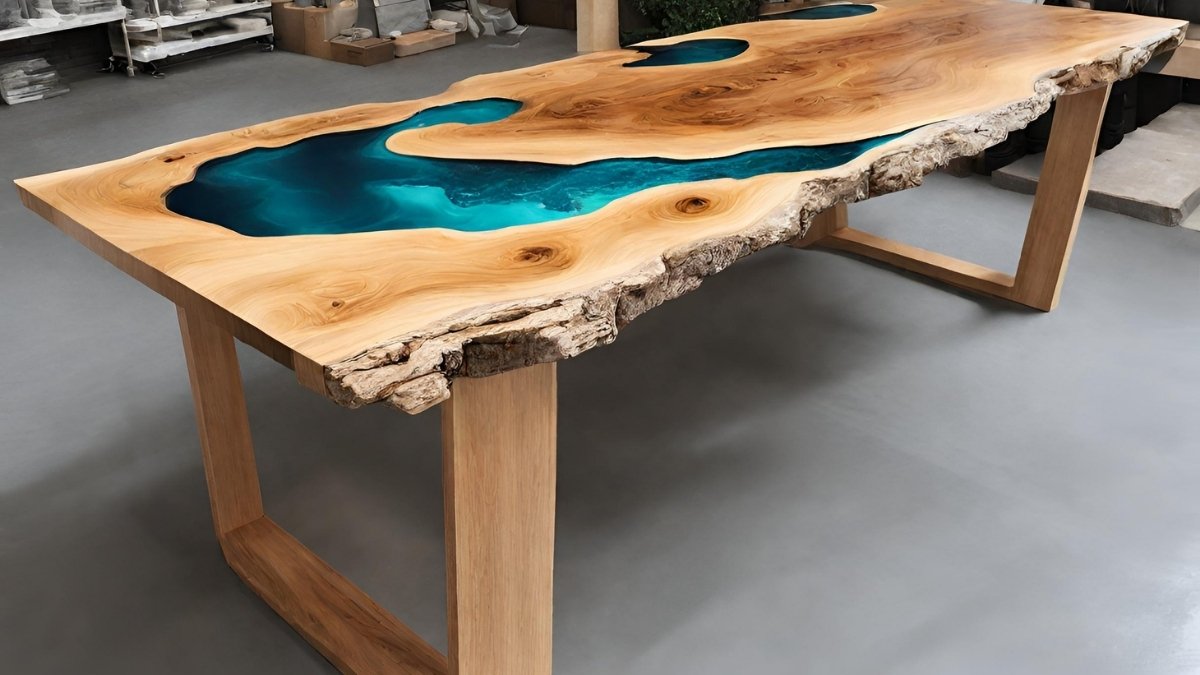 Como aplicar resina epoxi em mesa de madeira