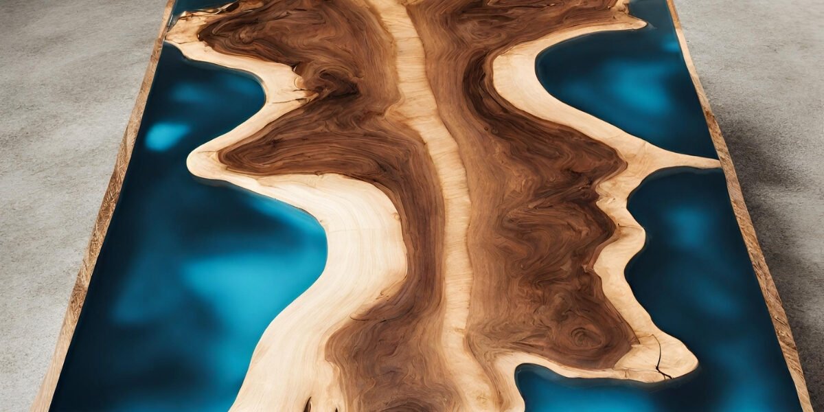 Como fazer mesa de madeira com resina